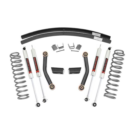 3 Inch Lift Kit SII RR AAL M1 Jeep Cherokee XJ 2WD/4WD (1984-2001) (67041) 1