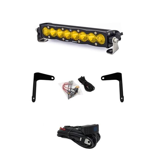 Can-Am X3 Shock Mount Kit w/10in S8 Light Bar Ambe