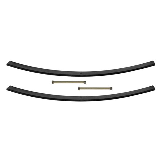 Fitted Leaf Lift Height 225 Inch For Use wPNJ20F Softride Leaf Springs Pair 7683 Jeep CJ5 7686 Jeep