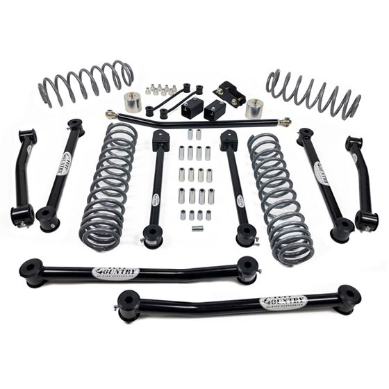 4 Inch Lift Kit 1819 Jeep Wrangler JLU 4 Door Models Only Tuff Country 1
