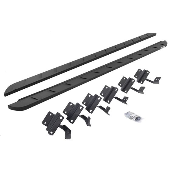 63415587SPC RB10 Slim Line Running Boards with Mounting Brackets Kit
