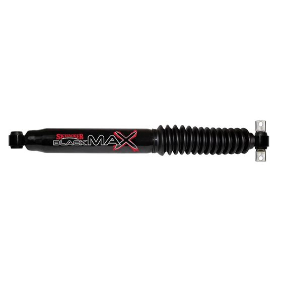 Black MAX Shock Absorber wBlack Boot 2707 Inch Extended 1594 Inch Collapsed 8401 Jeep Cherokee 9706