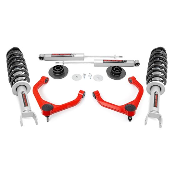 3.5 Inch Lift Kit N3 Struts Ram 1500 2WD/4WD (2019-2025) (31431RED) 1