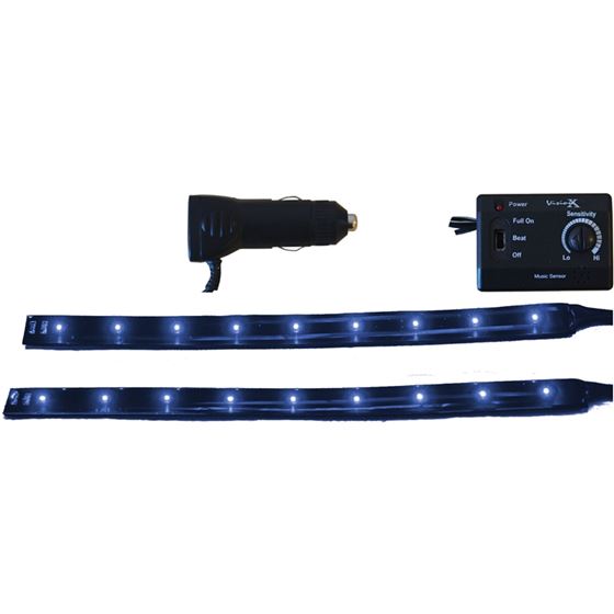 6" Twin Pack Flexible LED Bars Blue (4005525) 1 2