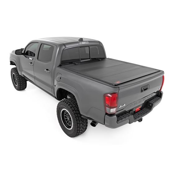 Hard Tri-Fold Flip Up Bed Cover 6' Bed Toyota Tacoma 2WD/4WD (2016-2023) (49420600) 3