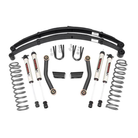 3 Inch Lift Kit Series II RR Springs V2 Jeep Cherokee XJ (84-01) (630X70) 1