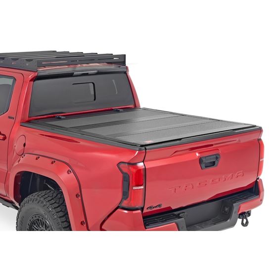 Hard Tri-Fold Flip Up Bed Cover 5' Bed Toyota Tacoma 2WD/4WD (2024) (49415551) 1