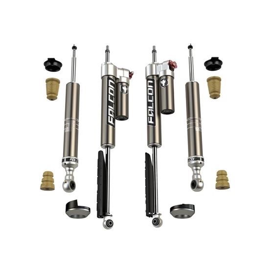 2007+ Toyota Tundra: Falcon 2.25" Sport Tow/Haul Shock Leveling System 1