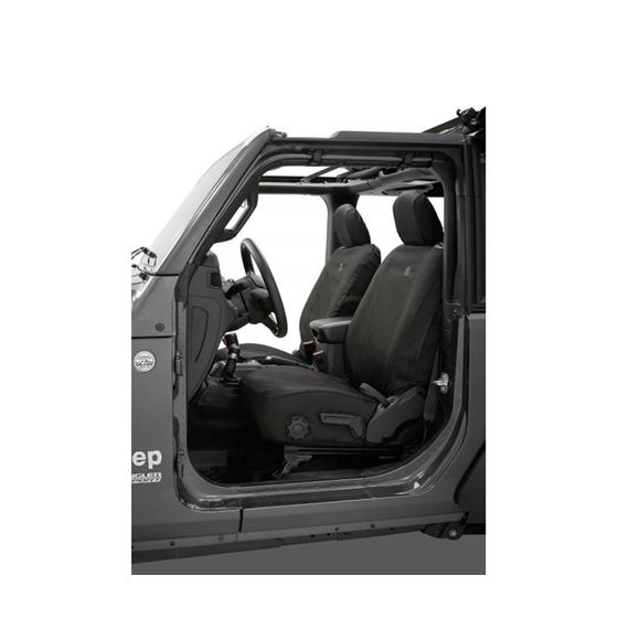 Bestop Seat Covers 2018 - 2019 Jeep Wrangler JL 2 Door Front Black Diamond