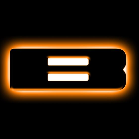 Universal Illuminated LED Letter Badges - Matte Black Surface Finish - B (3141-B-005) 1