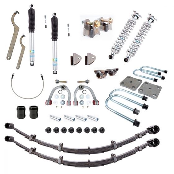 9597 Toyota Tacoma PRO Kit wExpedition Leaf Springs Shackle Hangers 650LB Coilover Springs 1