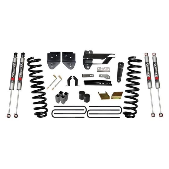 Lift Kit 6 Inch Lift 1719 Ford F250 Super Duty Includes Front Coil Springs Blocks Ubolts Bump Stop S