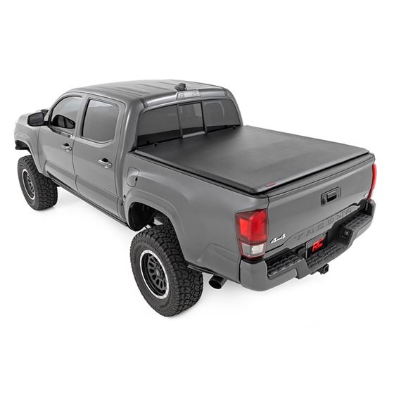 Soft Roll Up Bed Cover 5' Bed Toyota Tacoma 2WD/4WD (2016-2023) (42716501) 3