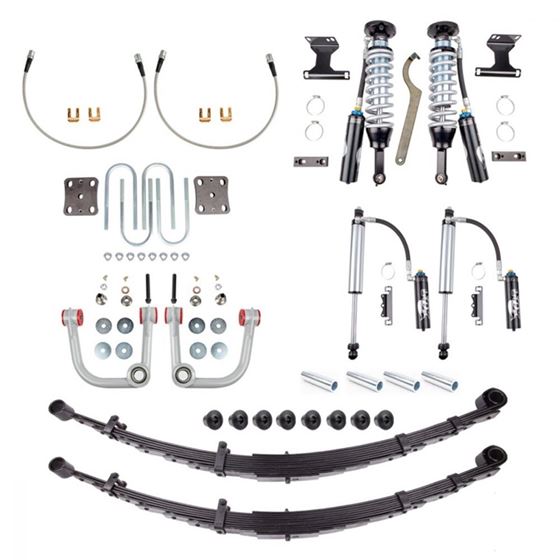 Toyota Tacoma APEX Suspension Kit w Fox Shocks Expedition Leaf Springs and Universal Bump Stops 1