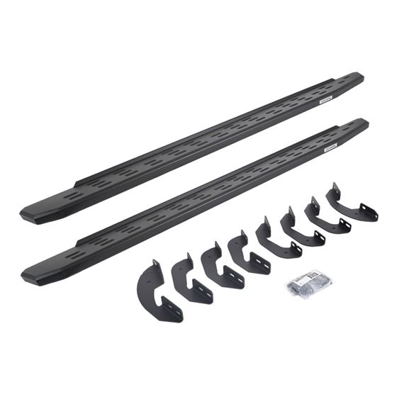 RB30 Running Boards with Mounting Bracket Kit - Double Cab (69641580PC) 1