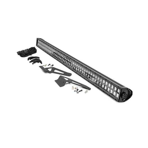 LED Light Windshield 50" Black Dual Row Can-Am Defender HD 5/HD 8/HD 9/HD 10 (71007) 1