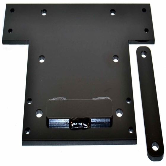 4000 To 4500 Lb Winch Fixed Mount Black 1