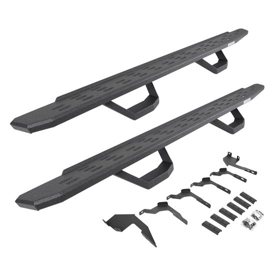 RB30 Running Boards with Mounting Brackets 2 Pairs Drop Steps Kit (6963688020T) 1