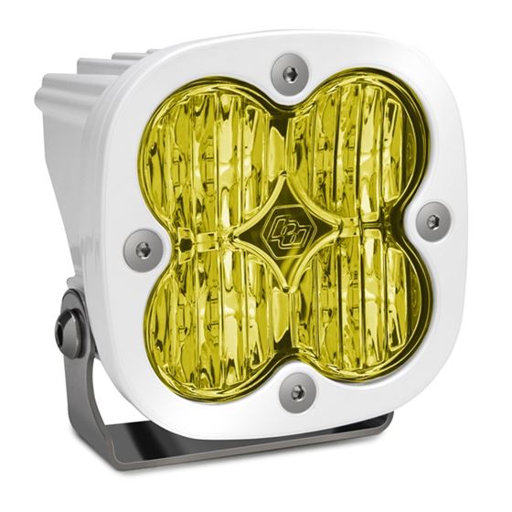 LED Light Pod White Amber Lens Wide Cornering Pattern Squadron Pro 1