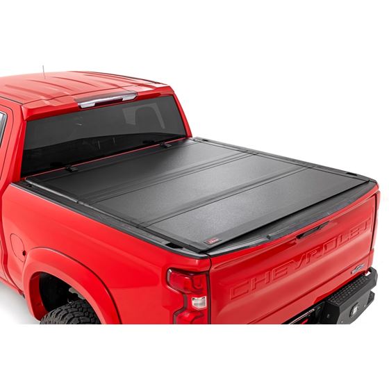 Hard Tri-Fold Flip Up Bed Cover - 5'10" Bed - Chevy/GMC 1500 (19-23) (49120580) 1