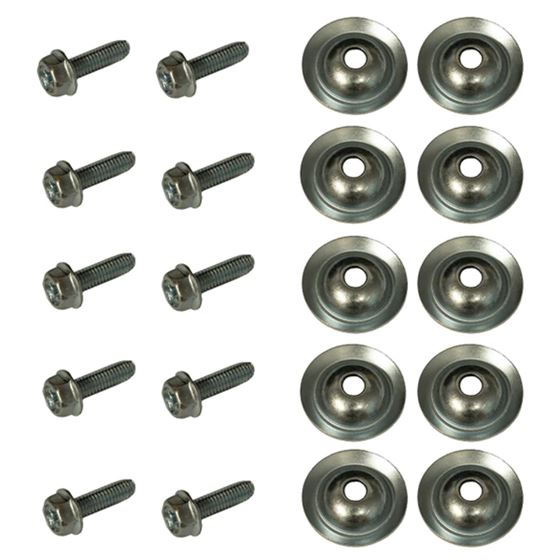 Polaris Skid Plate Washer and Bolt 10 Pack (SPW-1000) 1