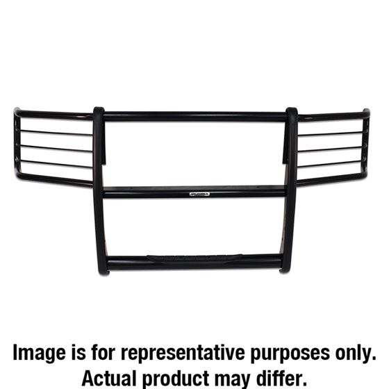 3000 Series StepGuard Grille Guard with Brush Guards Black Powdercoat finish (3378MB) 1
