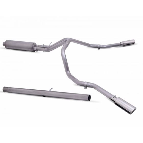 Cat-Back Dual Extreme Exhaust System Stainless (65690E)