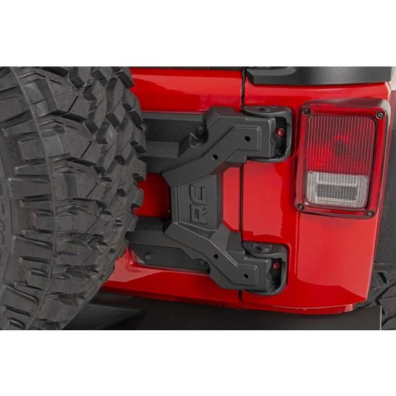 HD Hinged Spare Tire Carrier Kit 0718 Jeep JK 3