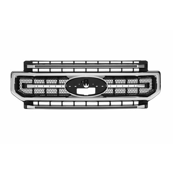 XBG LED Grille: Ford Super Duty (20-22) (Chrome Finish / Amber DRL) (XBG13) 1