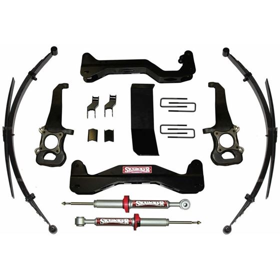 Lift Kit 6 Inch Lift 0408 Ford F150 Includes Replacement Performance Front Struts Rear Springs Steer