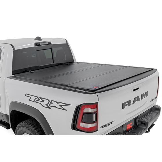 Hard Tri-Fold Flip Up Bed Cover - 5'7" Bed - Ram 1500 (19-23)/1500 TRX (21-23) (49320550) 1
