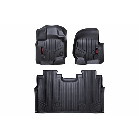 Floor Mats FR and RR FR Buckets Ford F-150 (15-24)/F-150 Lightning (22-24)/Raptor (17-24) (M-51512)