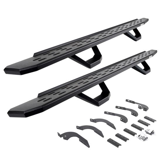 RB30 Running Boards with Mounting Brackets 2 Pairs Drop Steps Kit (6964298720PC) 1