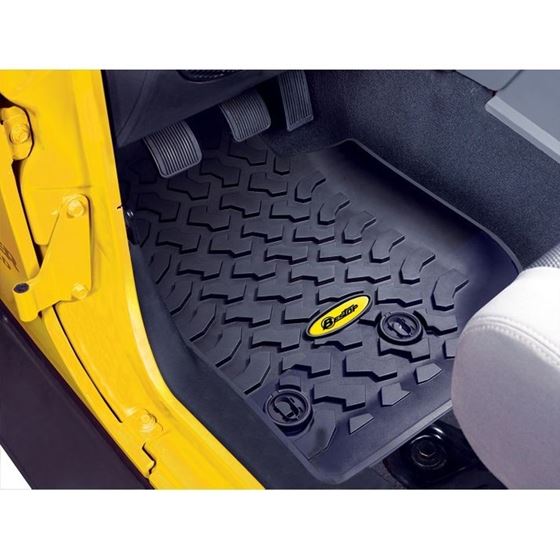 Floor Liners Front  Jeep 20142018 Wrangler JK 2DR  4DR Pair 1
