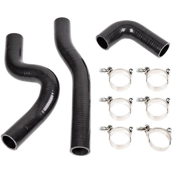 For Toyota Hilux RN105 106 111 130 22R 1989-1997 Silicone Radiator Hoses Black 