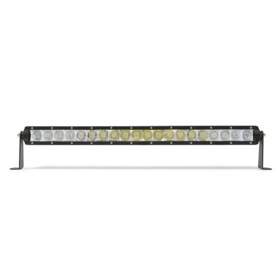 Single Row LED Light Bar With Chrome Face 30.0 Inch 3