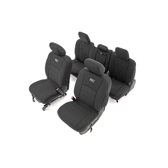 Seat Covers Bucket Seats FR and RR Ram 1500 2WD/4WD (2019-2024) (91041) 1