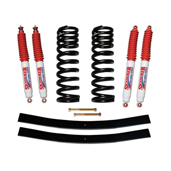 F100 Suspension Lift Kit 7072 Ford F100 wShock 152 Inch Lift Incl Front Coil Springs Rear AddALeafs