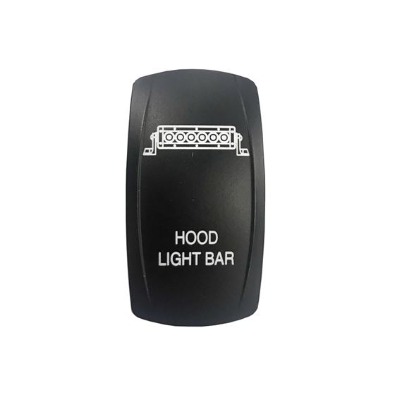 Hood Light Bar Rocker Switch (VVPZCS6-HLB) 1