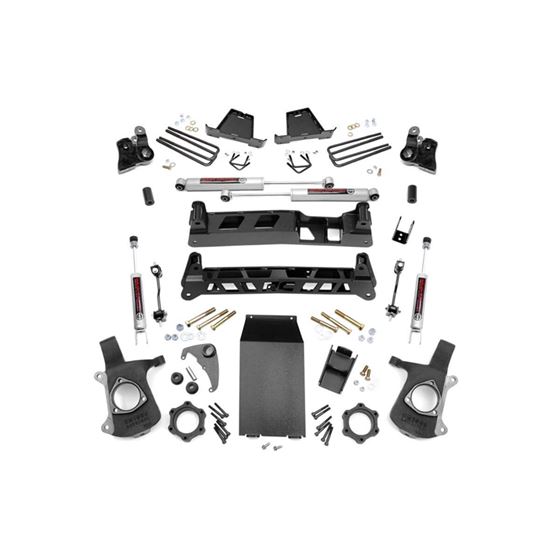 6 Inch Lift Kit Chevy Silverado and GMC Sierra 1500 4WD (1999-2006 and Classic) (27220A) 1