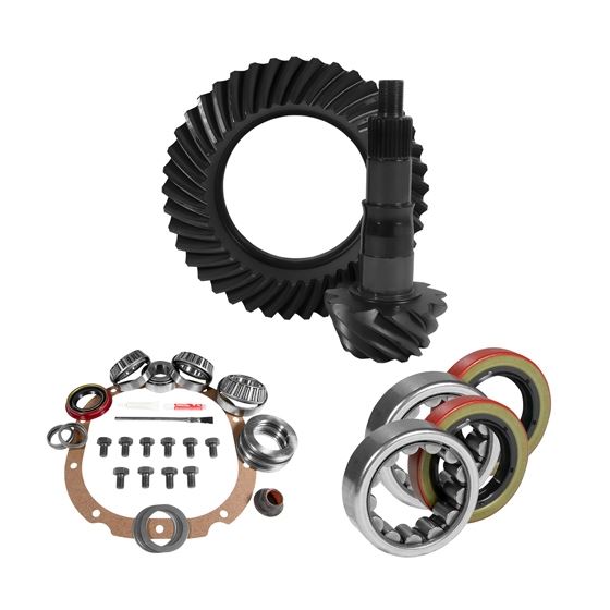8.8" Ford 3.31 Rear Ring and Pinion Install Kit 2.53" OD Axle Bearings and Seals 1