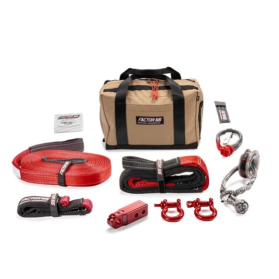 Vehicle Recovery Kit Sawtooth Red -Medium (00475-01-MEDIUM) 1