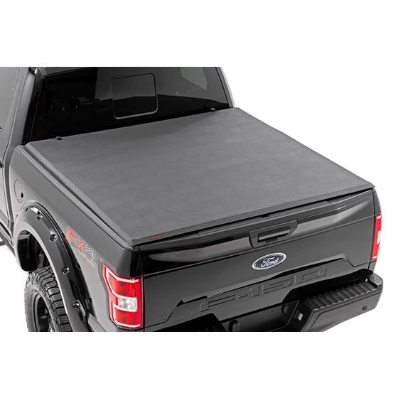 Bed Cover - Tri Fold - Soft - 5'7" Bed - Ford F-150 2WD/4WD (09-14) (41509550) 1