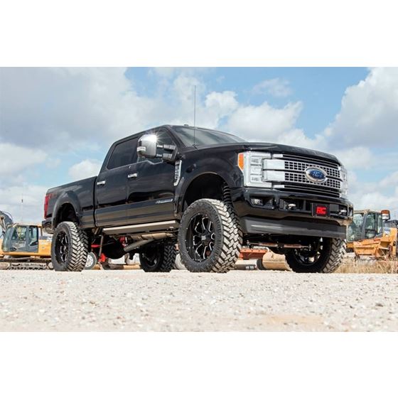 6 Inch Ford 4-Link Suspension Lift Kit w/Front Drive Shaft 17-19 F-250/350 4WD Diesel 4 Inch Axle w/