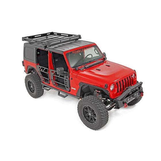 Jeep Roof Rack System wBlackSeries LED Lights 1820 Wrangler JL 3