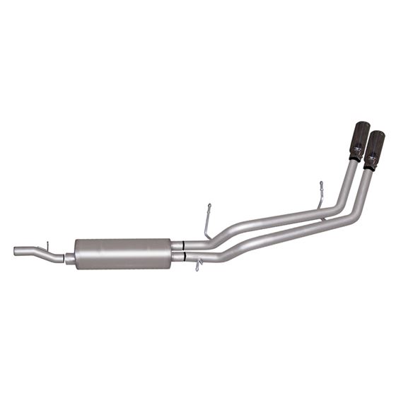 Cat Back Dual Sport Exhaust System Stainless 1