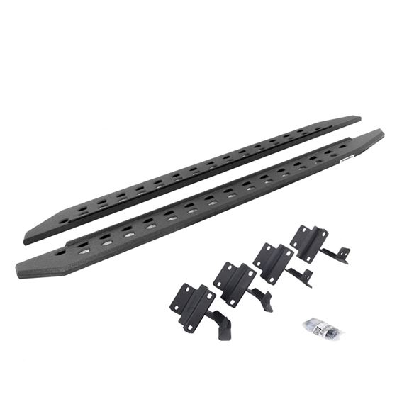 69417780ST RB20 Slim Line Running Boards with Mounting Bracket Kit