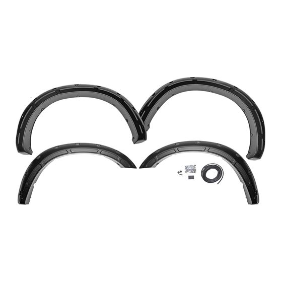 Fender Flares Defender GW7 Bright White Ram 2500/3500 2WD/4WD (20-24) (A-D10917-GW7) 1