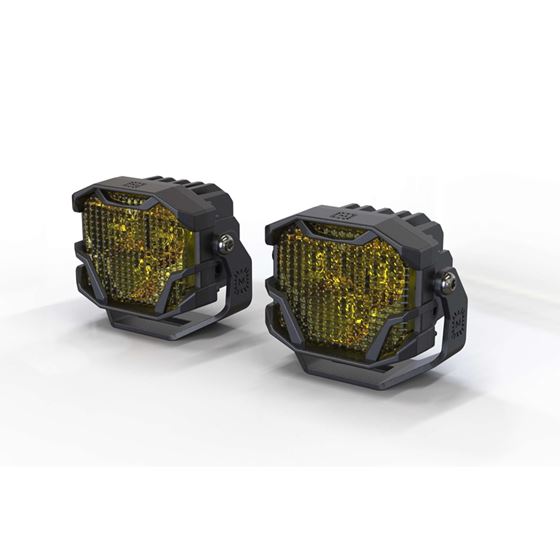 4Banger 2.0 NCS LED Pods (Flood / Yellow)(Set) (BAF139.2) 1