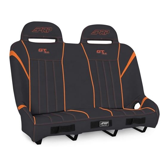 GT/S.E. Bench Polaris RZR XP 4 1000 Black and Orange PRP Seats